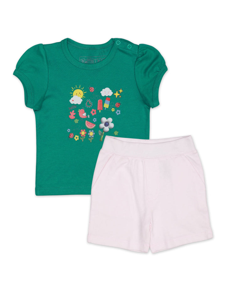 Zubaida's Cheerful 2 Pcs Suit Set - Zubaidas Official™