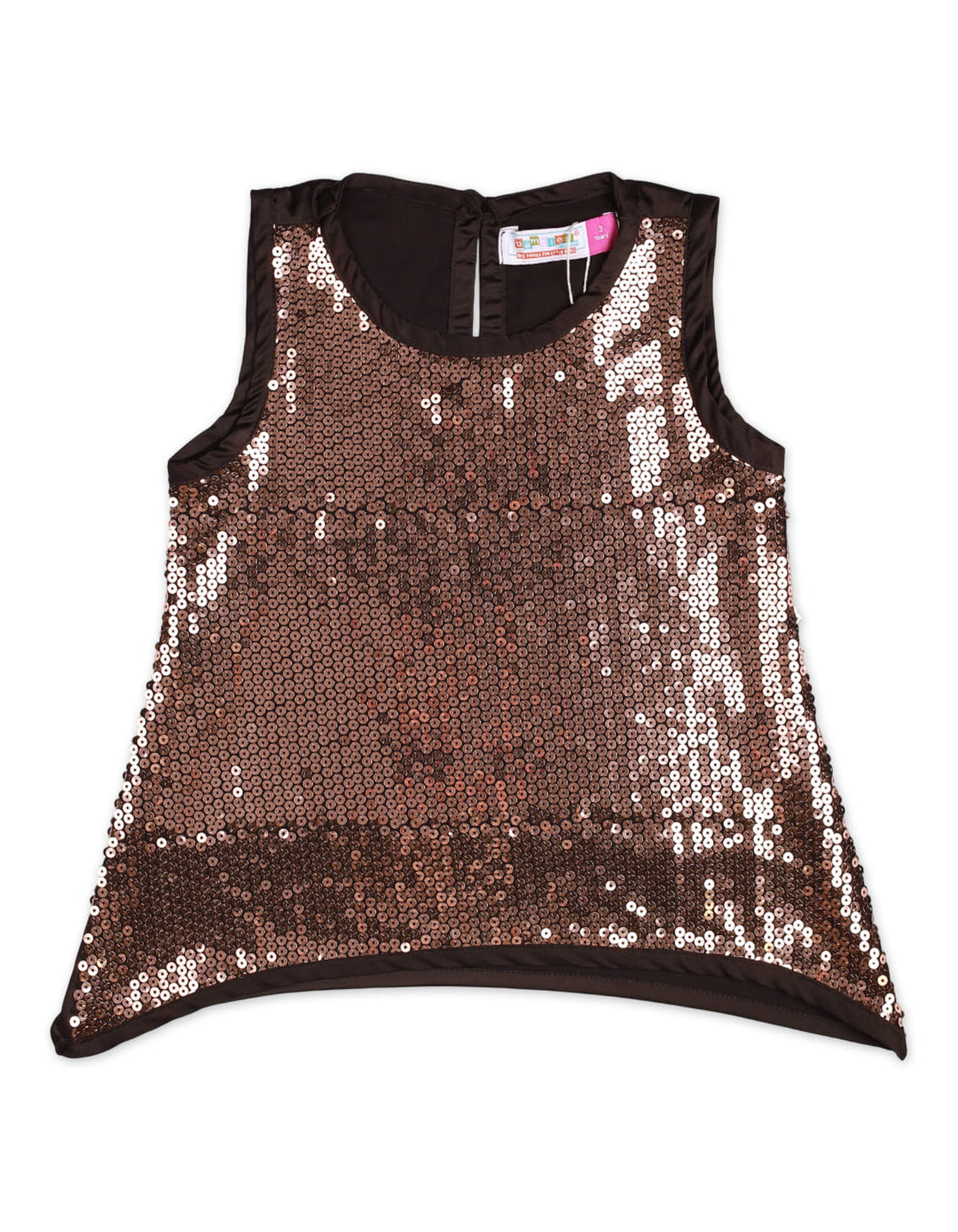 Zubaida's Sleeveless Dazzling Sequin Party Top - Zubaidas Official™