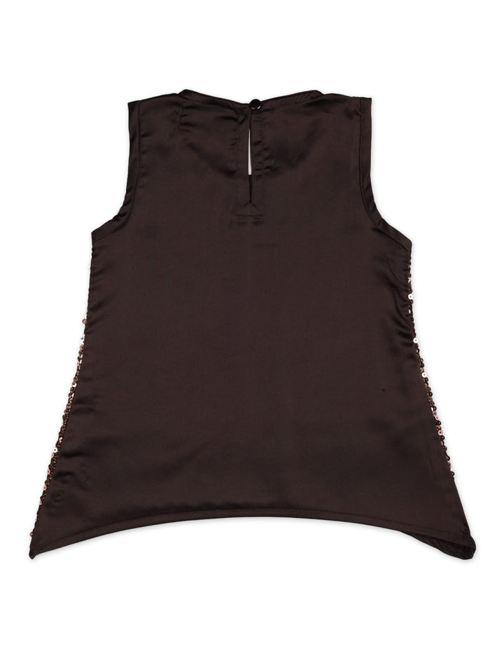 Zubaida's Sleeveless Dazzling Sequin Party Top - Zubaidas Official™