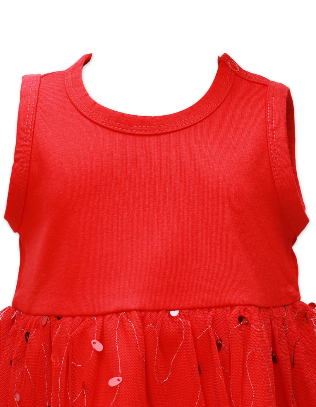 Zubaida's Shimmery Sleeveless Dress - Zubaidas Official™