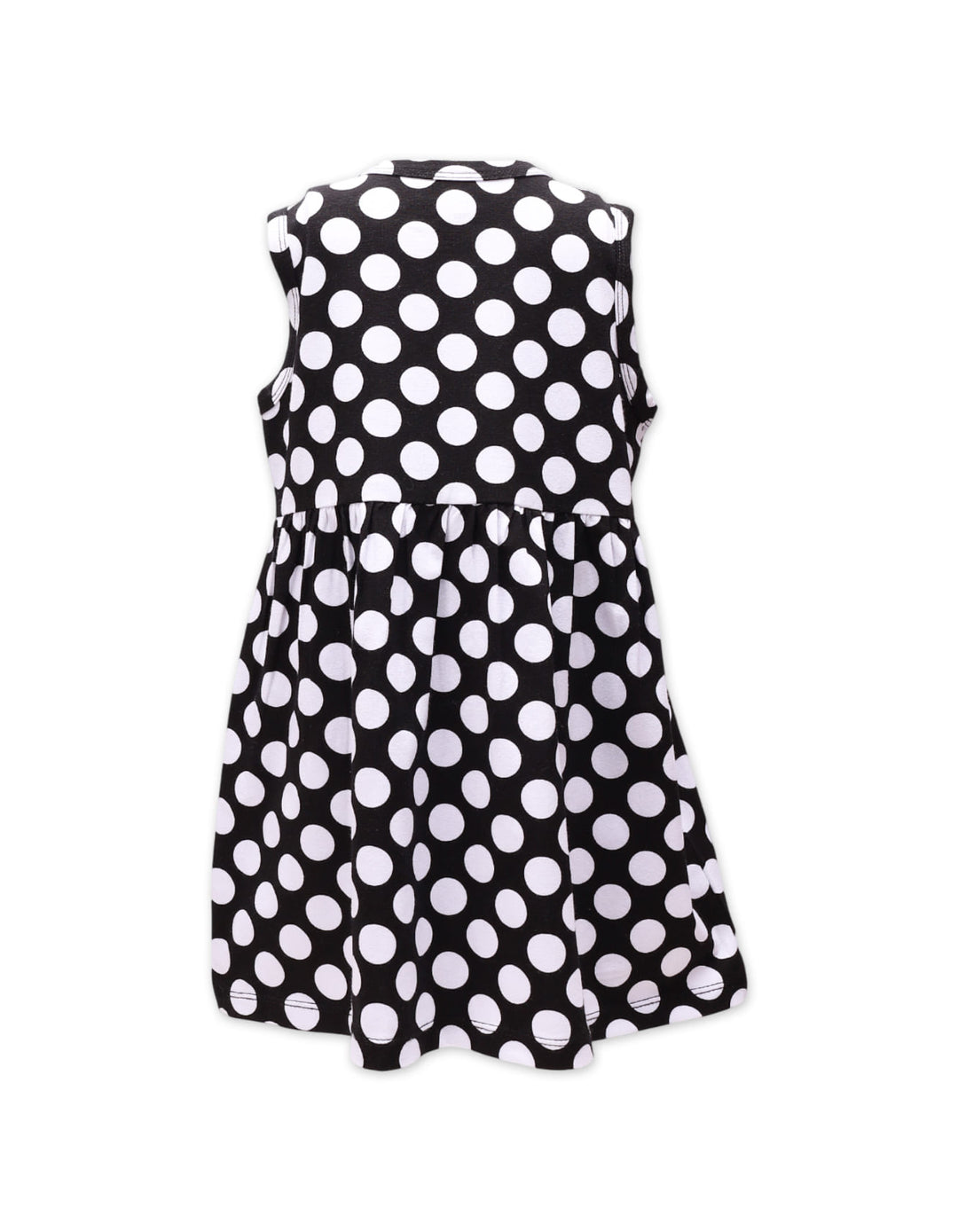 Zubaida's Sleeveless Classic Polka Dot Dress - Zubaidas Official™
