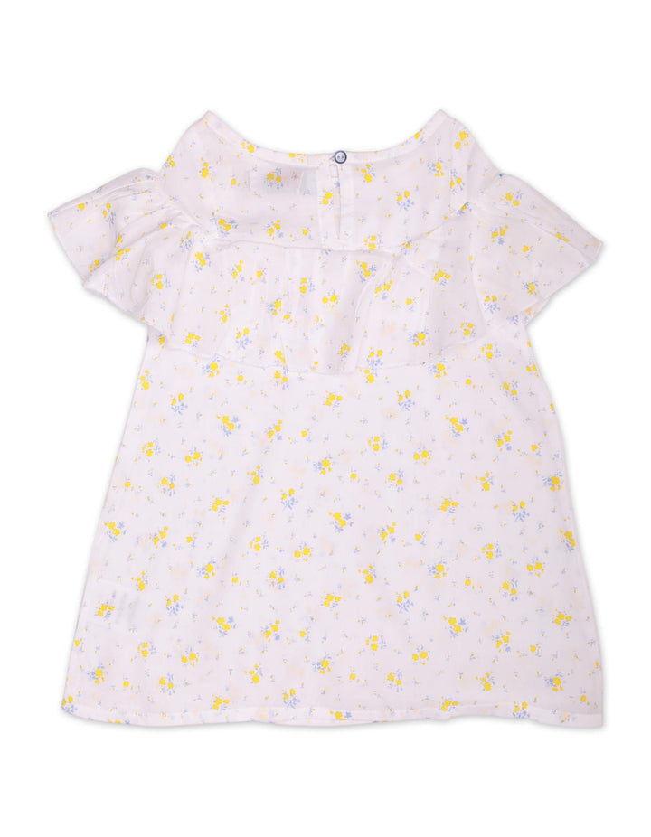 Zubaida's Flutter Sleeves Floral Dress - Zubaidas Official™