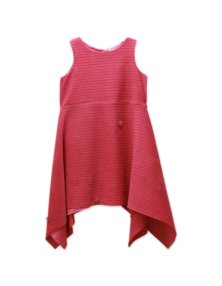 Zubaida's Sleeveless Asymmetrical Dress - Zubaidas Official™