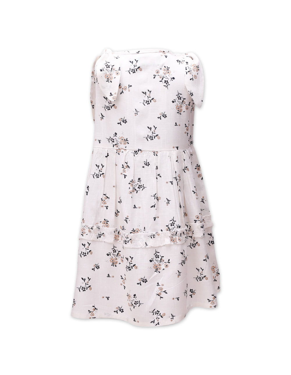 Zubaida's Floral Printed Sleeveless Dress - Zubaidas Official™