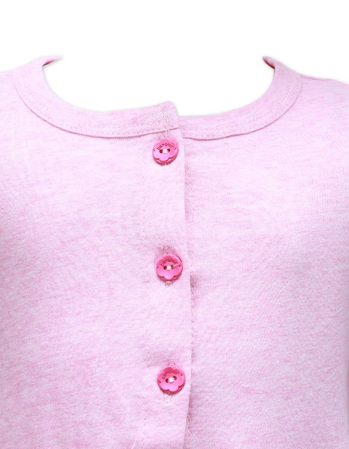 Zubaida's Short Sleeves Contrast Patch Pockets Dress - Zubaidas Official™