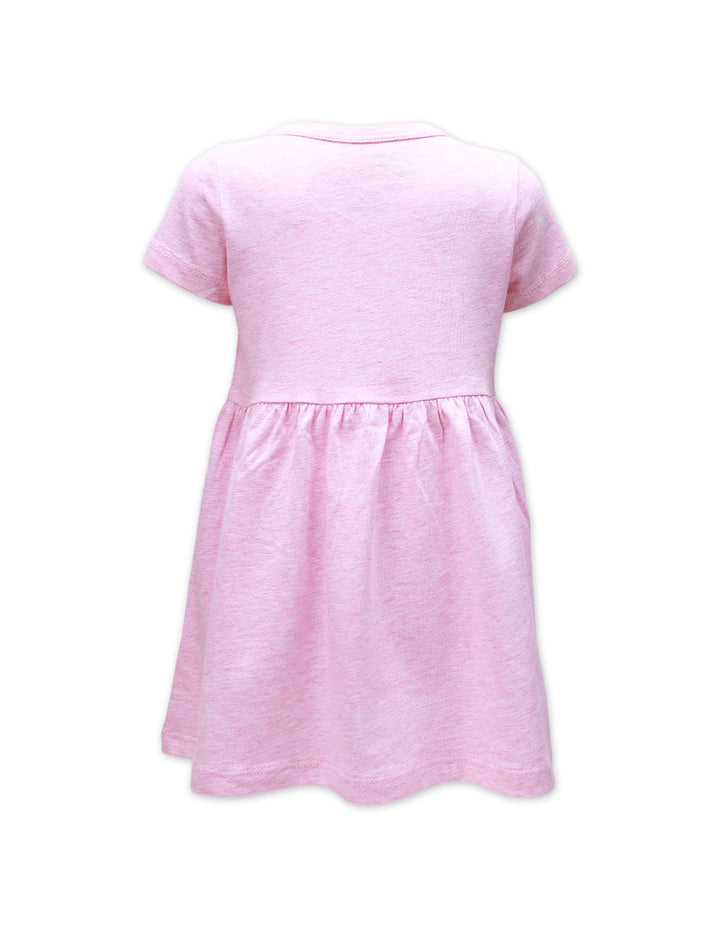 Zubaida's Short Sleeves Contrast Patch Pockets Dress - Zubaidas Official™