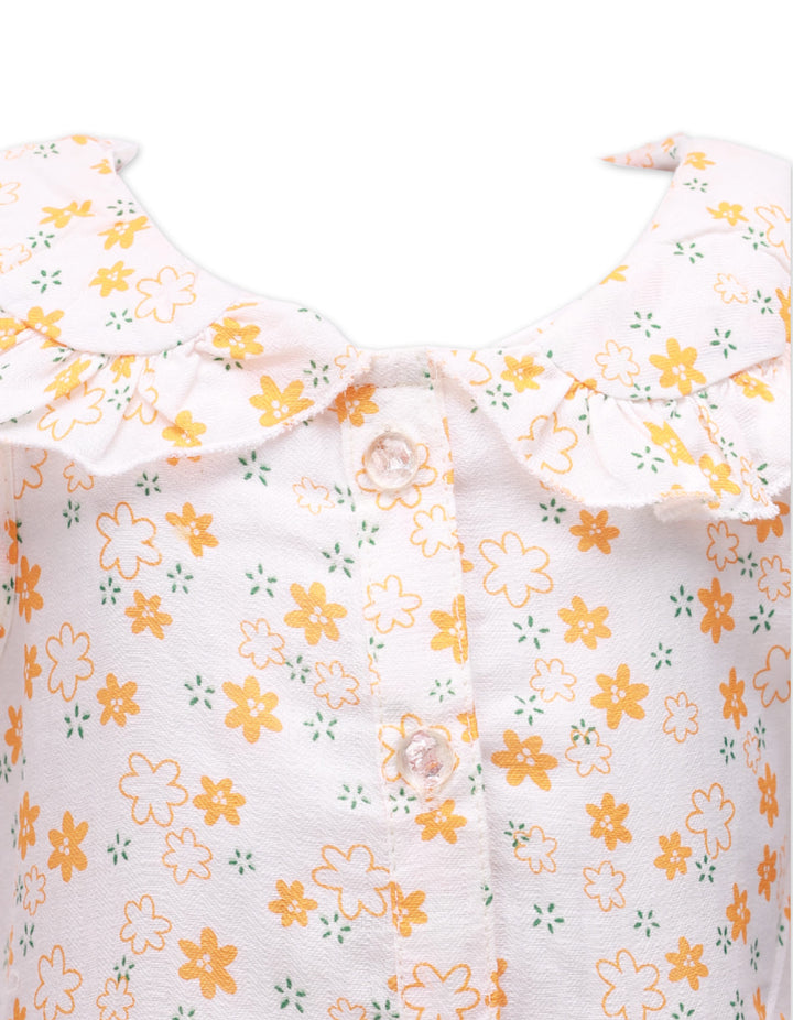 Zubaida's Sleeveless Floral Dress with Purse - Zubaidas Official™