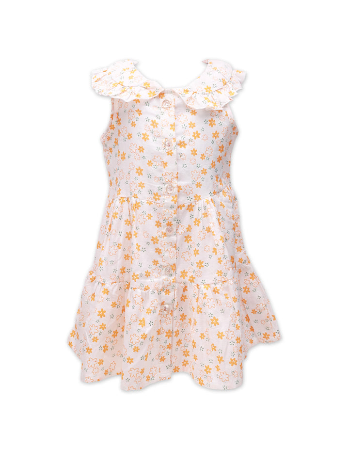 Zubaida's Sleeveless Floral Dress with Purse - Zubaidas Official™