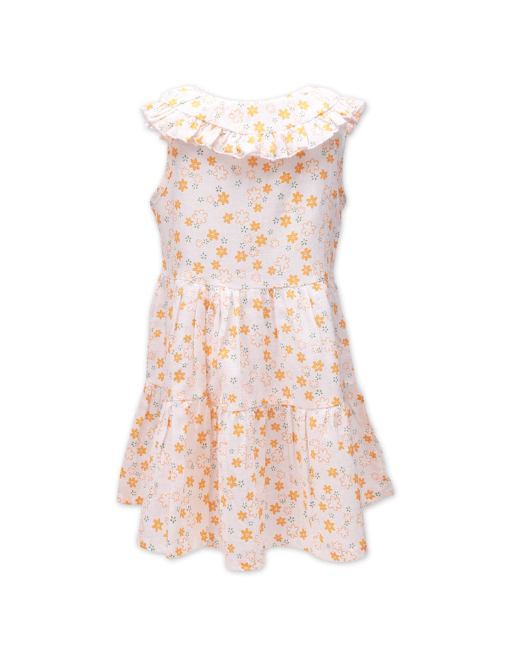 Zubaida's Sleeveless Floral Dress with Purse - Zubaidas Official™