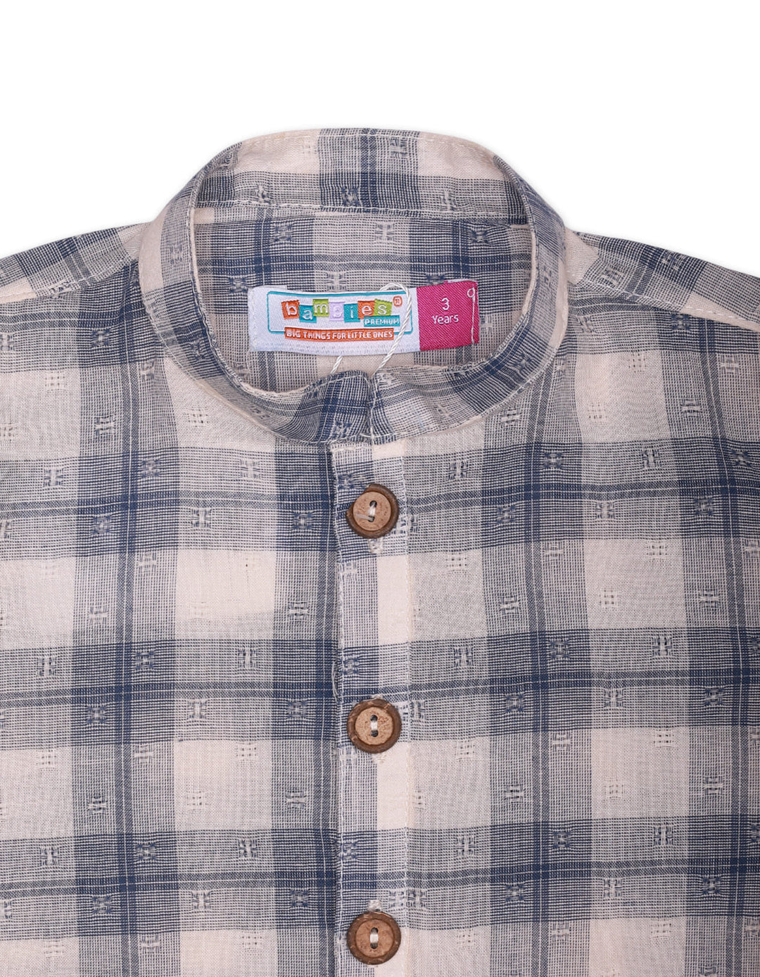 Zubaida's Gingham Check Kurta - Zubaidas Official™