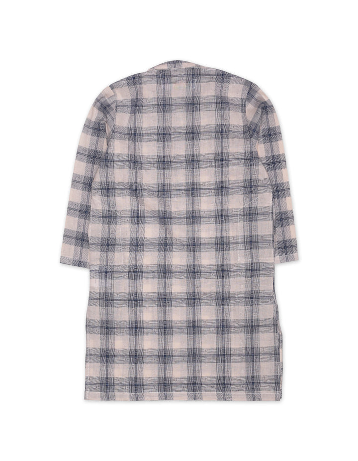 Zubaida's Gingham Check Kurta - Zubaidas Official™