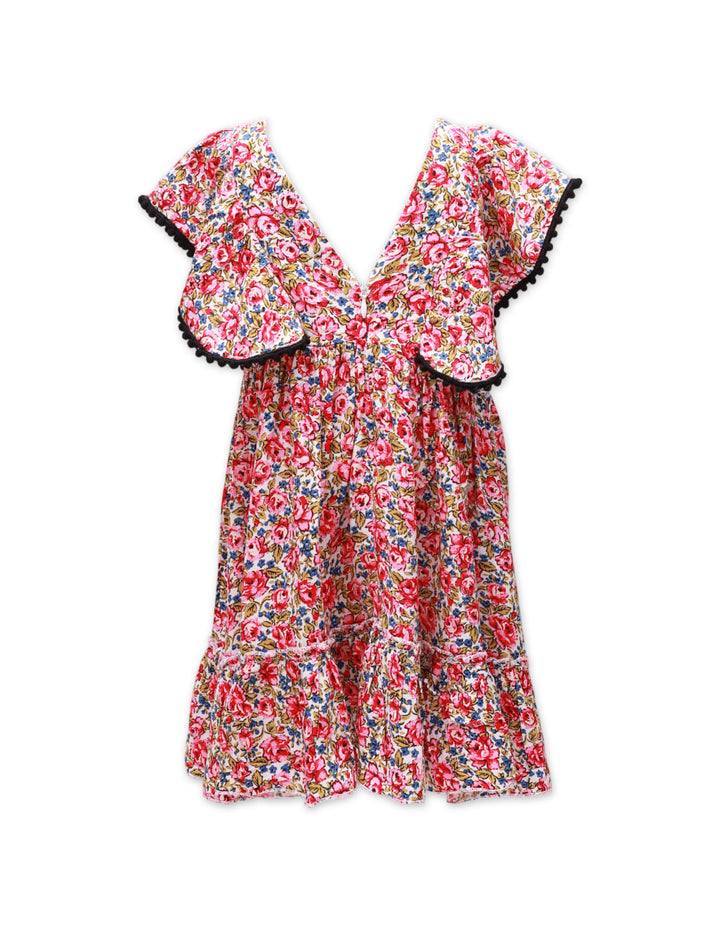 Zubaida's Floral Ruffle Dress - Zubaidas Official™