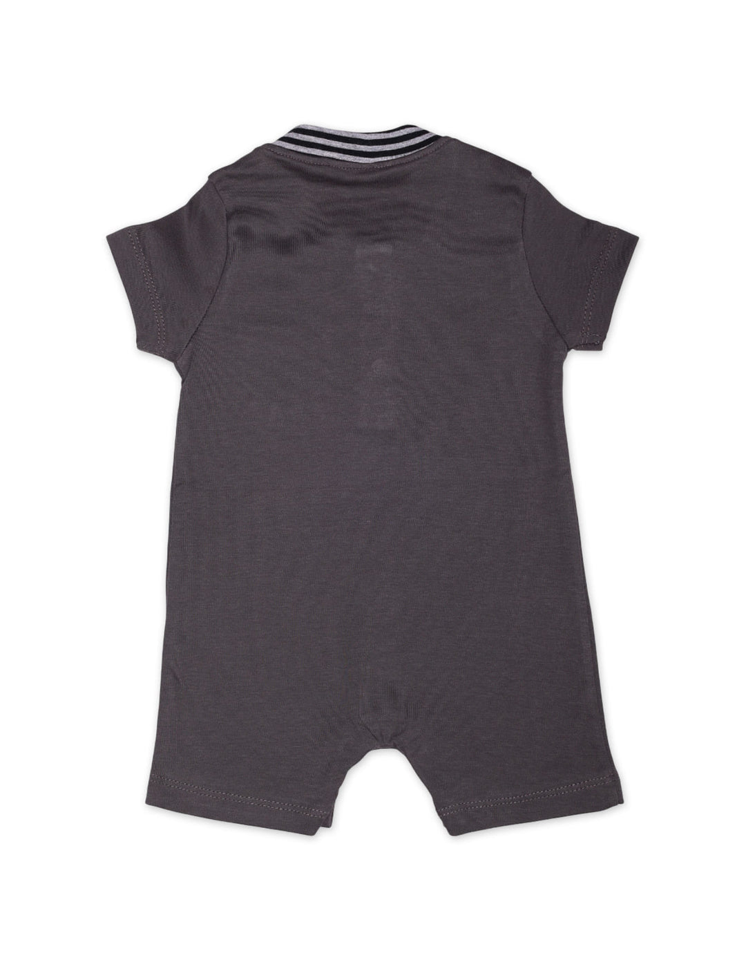 Zubaida's Contrast Collar & Pocket Romper - Zubaidas Official™