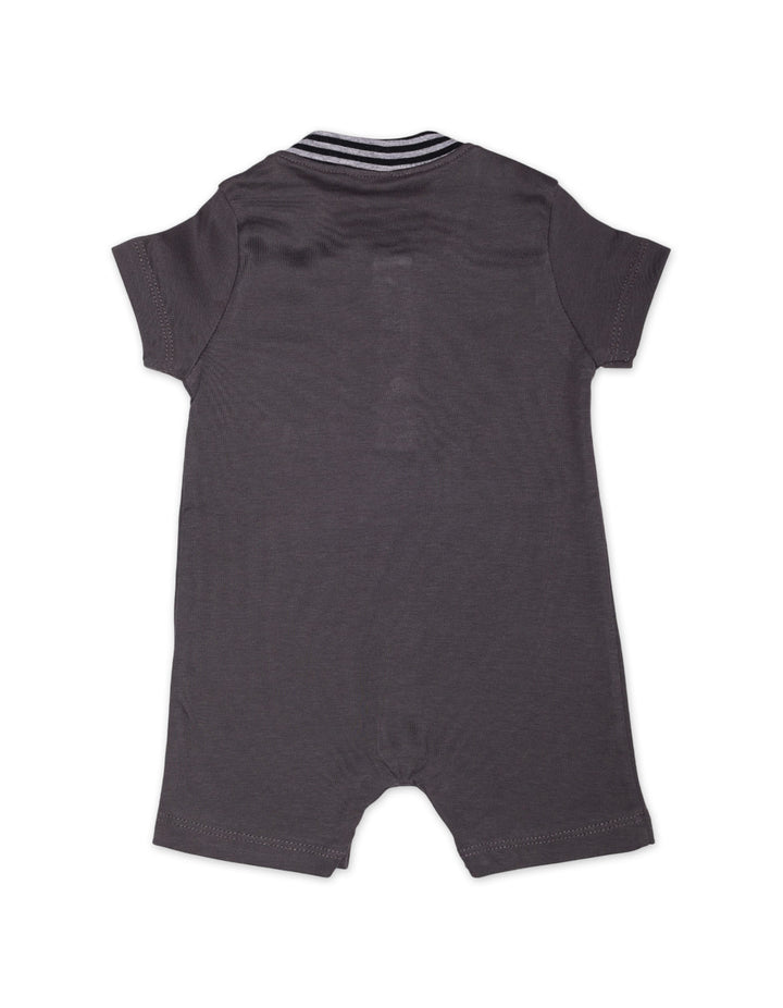 Zubaida's Contrast Collar & Pocket Romper - Zubaidas Official™