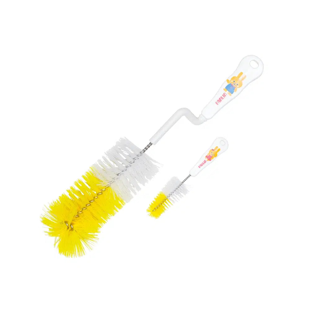 Zubaida's Farlin Bottle & Nipple Brush Yellow BF-260 - Zubaidas Official™