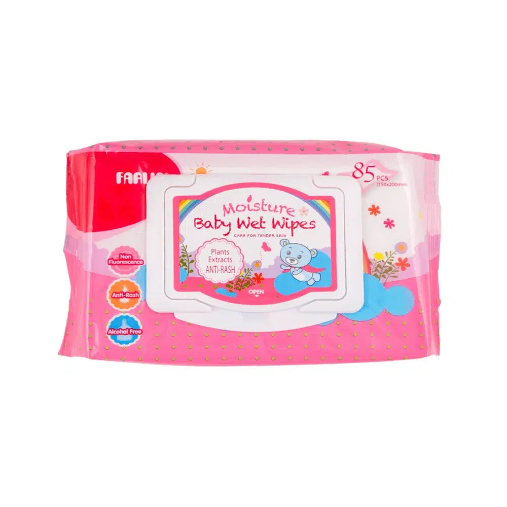 Zubaida's Farlin Baby Wipes 85 Pcs Anti-Rash - DT-006A - Zubaidas Official™