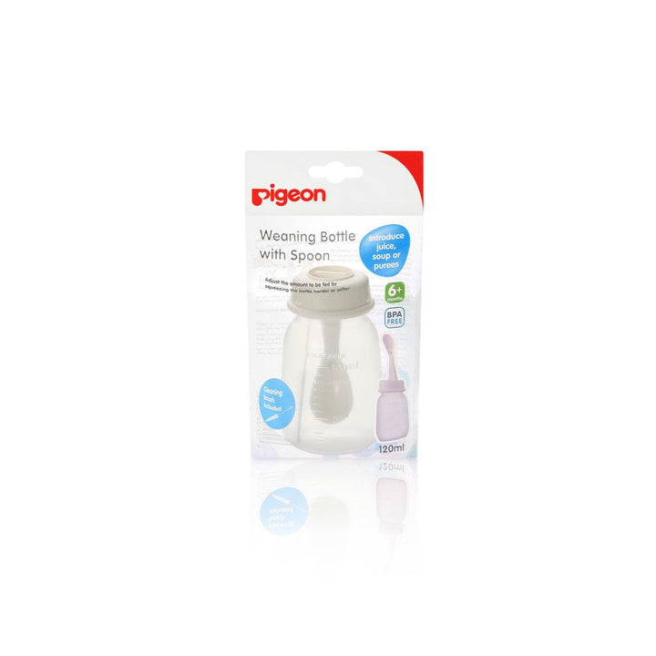 Zubaida's Pigeon Weaning Bottle With Spoon 120Ml - D328 - Zubaidas Official™