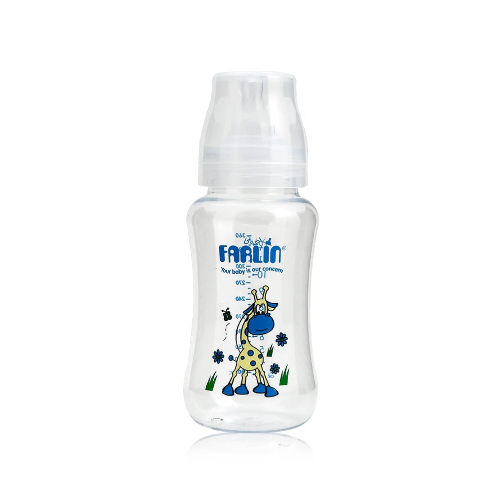 Zubaida's Farlin Wide Neck Feeding Bottle 360 CC Blue - NF-806 - Zubaidas Official™