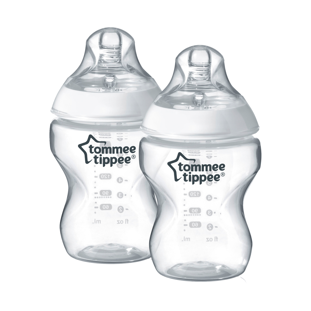 Zubaida's Tommee Tippee Closer to Nature 9Oz Wide Neck Feeding Bottle 2Pk - TT 422112 - Zubaidas Official™