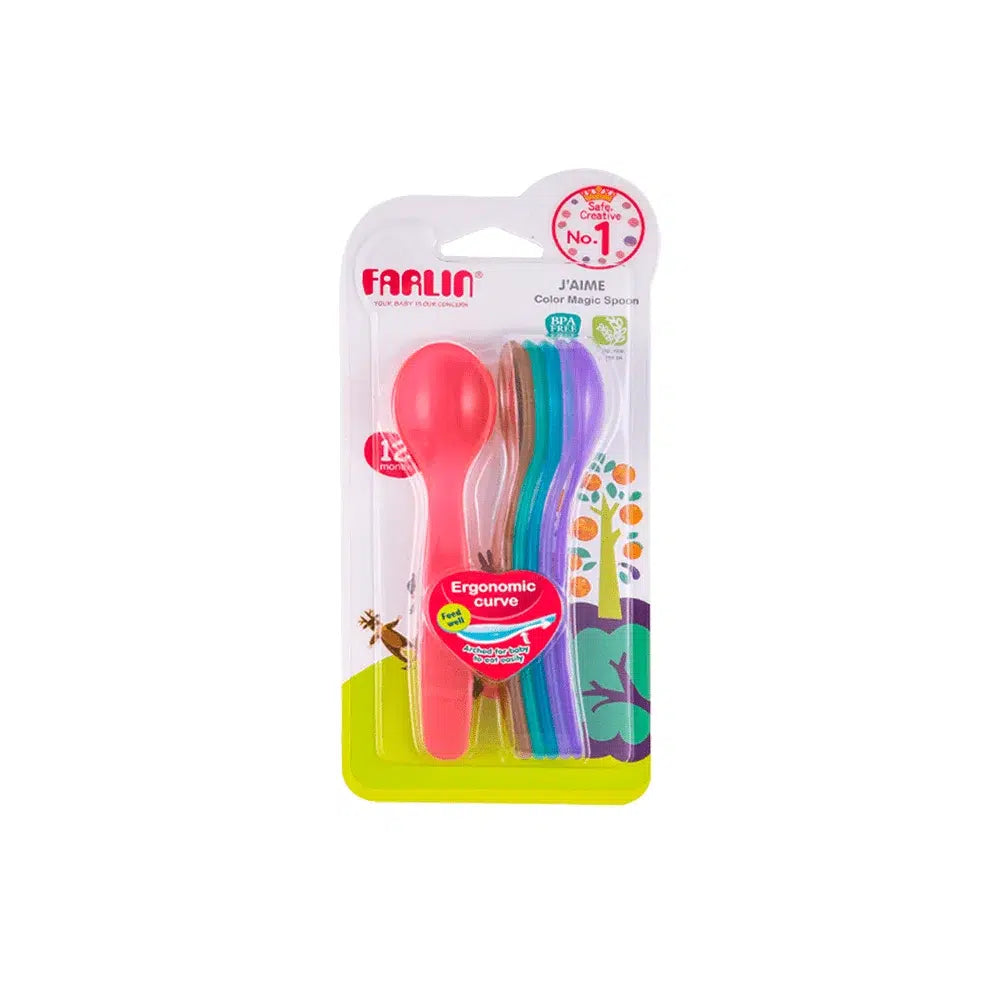 Zubaida's Farlin Rainbow Spoon Set - BF-237A - Zubaidas Official™