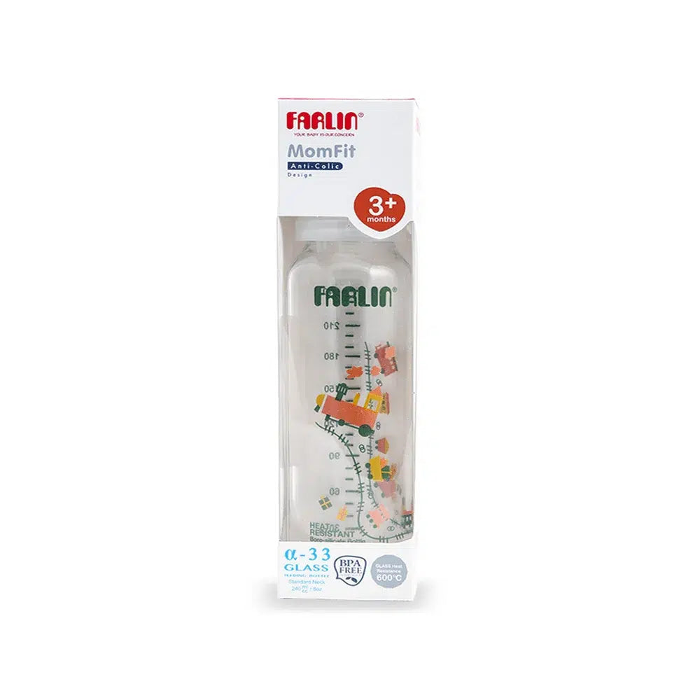 Zubaida's Farlin Glass Feeder 8Oz (Heat Resistant) - TOP-707 - Zubaidas Official™