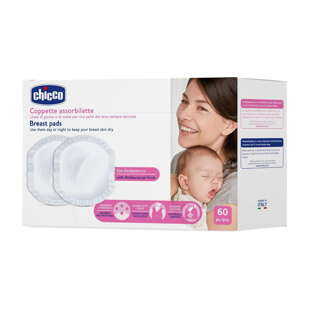Zubaida's Chicco Breast Pads 60Pcs (Chi-00061773000000) - Zubaidas Official™