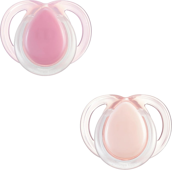Zubaida's Tommee Tippee 6-18M Closer to Nature Night Time 2 Orthodontic Soothers - 433362 - Zubaidas Official™