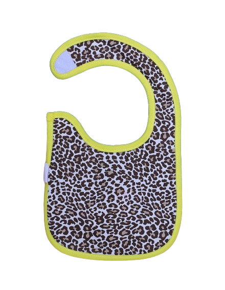 Zubaida's Bib Blue & Yellow Giraffe Theme - Zubaidas Official™
