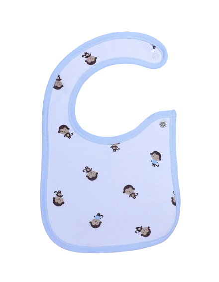 Zubaida's Bib White & Blue - Zubaidas Official™