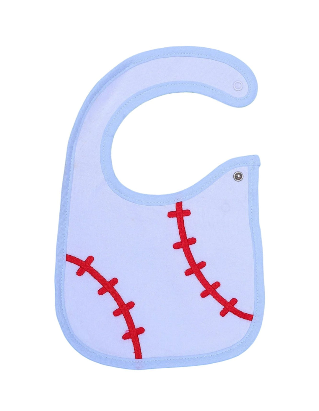 Zubaida's Bib Light Blue Border - Zubaidas Official™