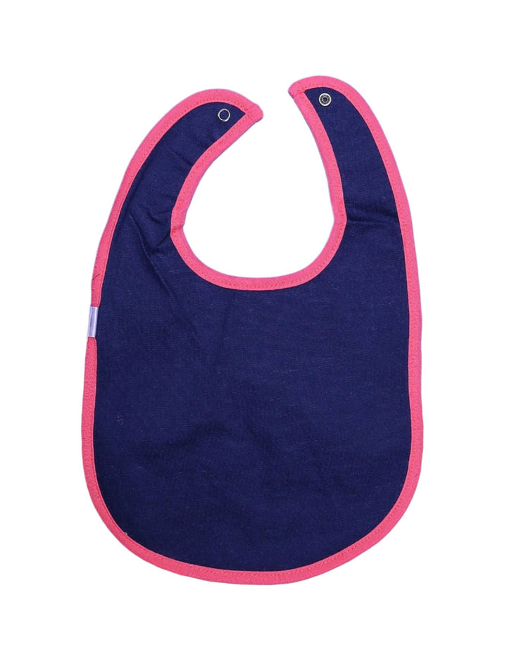 Zubaida's Bib White with Pink Border - Zubaidas Official™