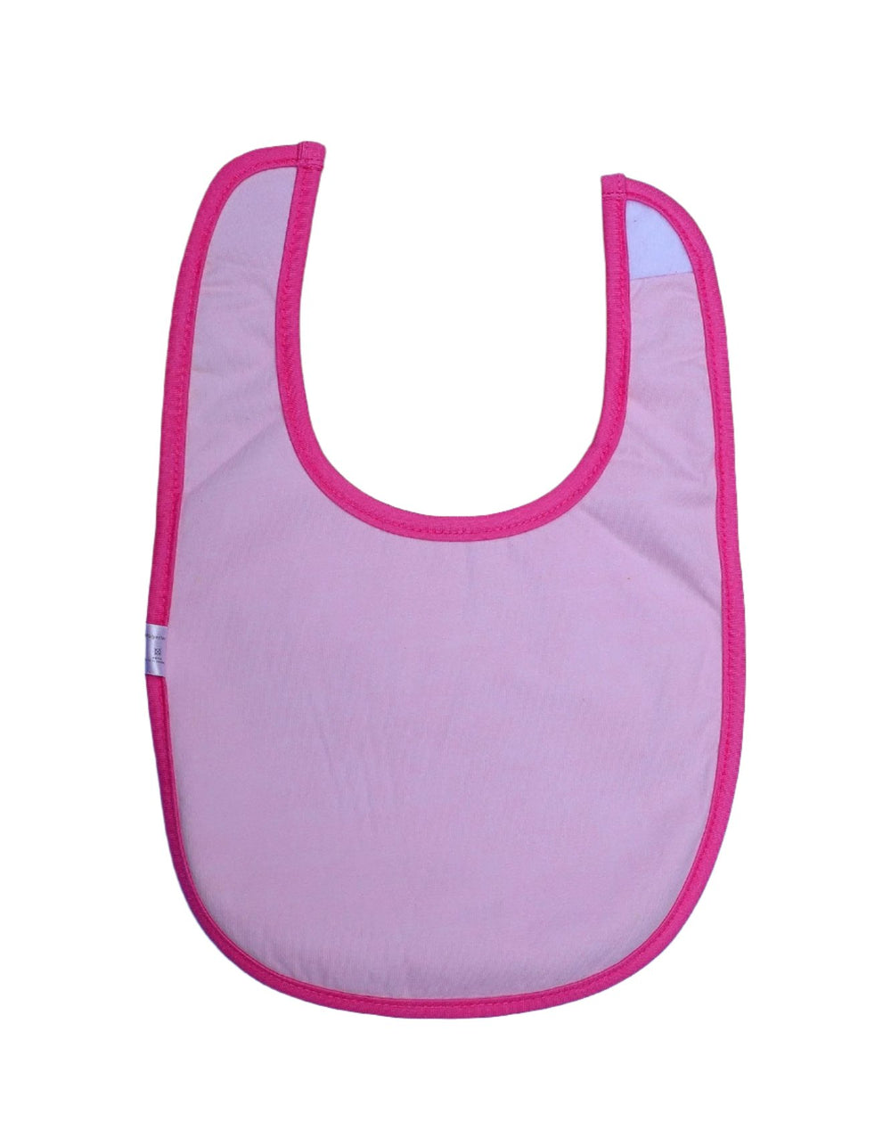 Zubaida's Bib Pink with White Flowers - Zubaidas Official™