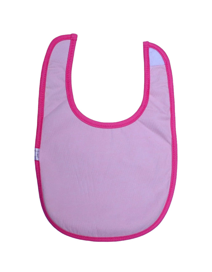 Zubaida's Bib Pink with White Flowers - Zubaidas Official™