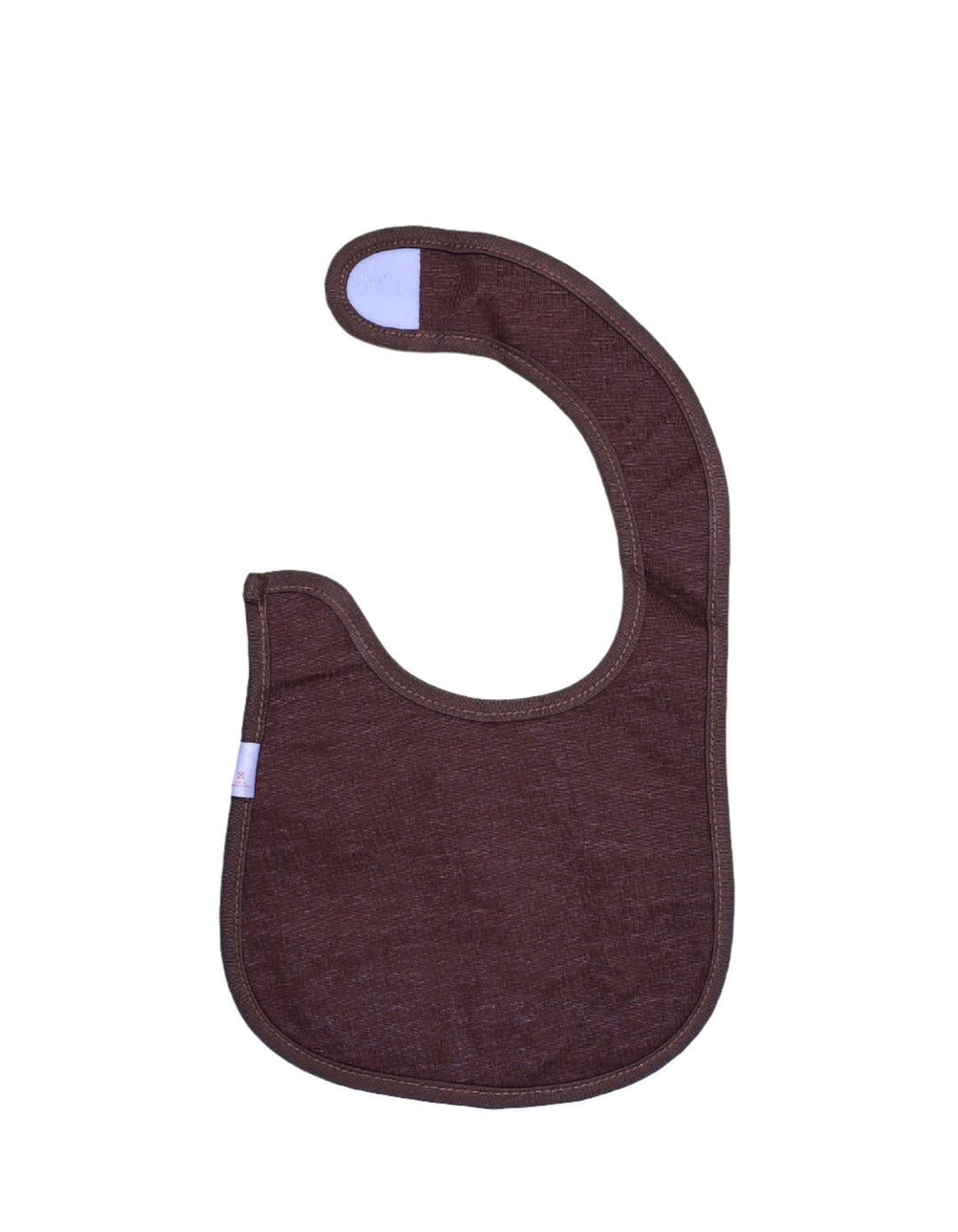 Zubaida's Bib Blue and Brown Stripped with Embroidered Monkey - Zubaidas Official™