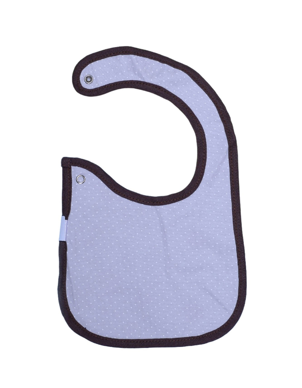 Zubaida's Bib White & Brown with Balls Theme - Zubaidas Official™