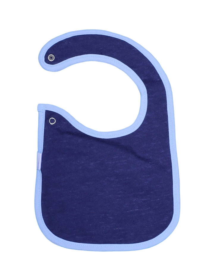 Zubaida's Bib Navy Blue with Pink Polka Dot - Zubaidas Official™