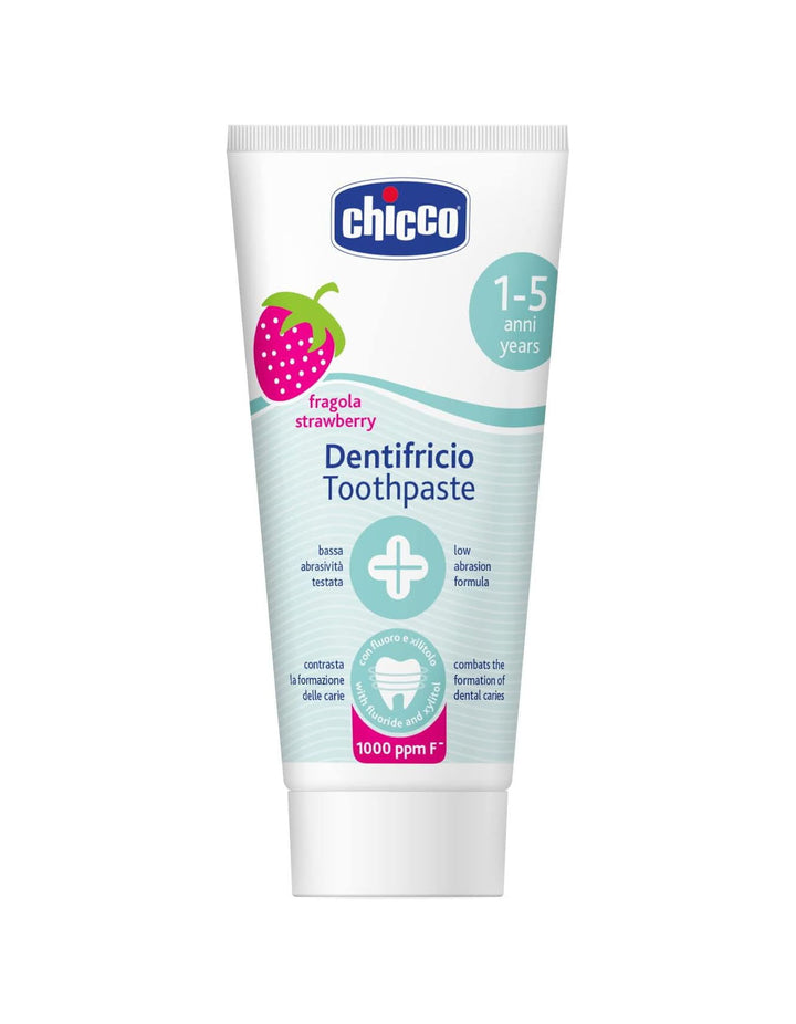 Zubaida's Chicco Toothpaste Strawberry 12M+ 50ML With Fluoride (Chi-00007429000000) - Zubaidas Official™