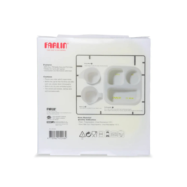 Zubaida's Farlin Feeding Set for Baby PE-PA Green - AH-20009 - Zubaidas Official™