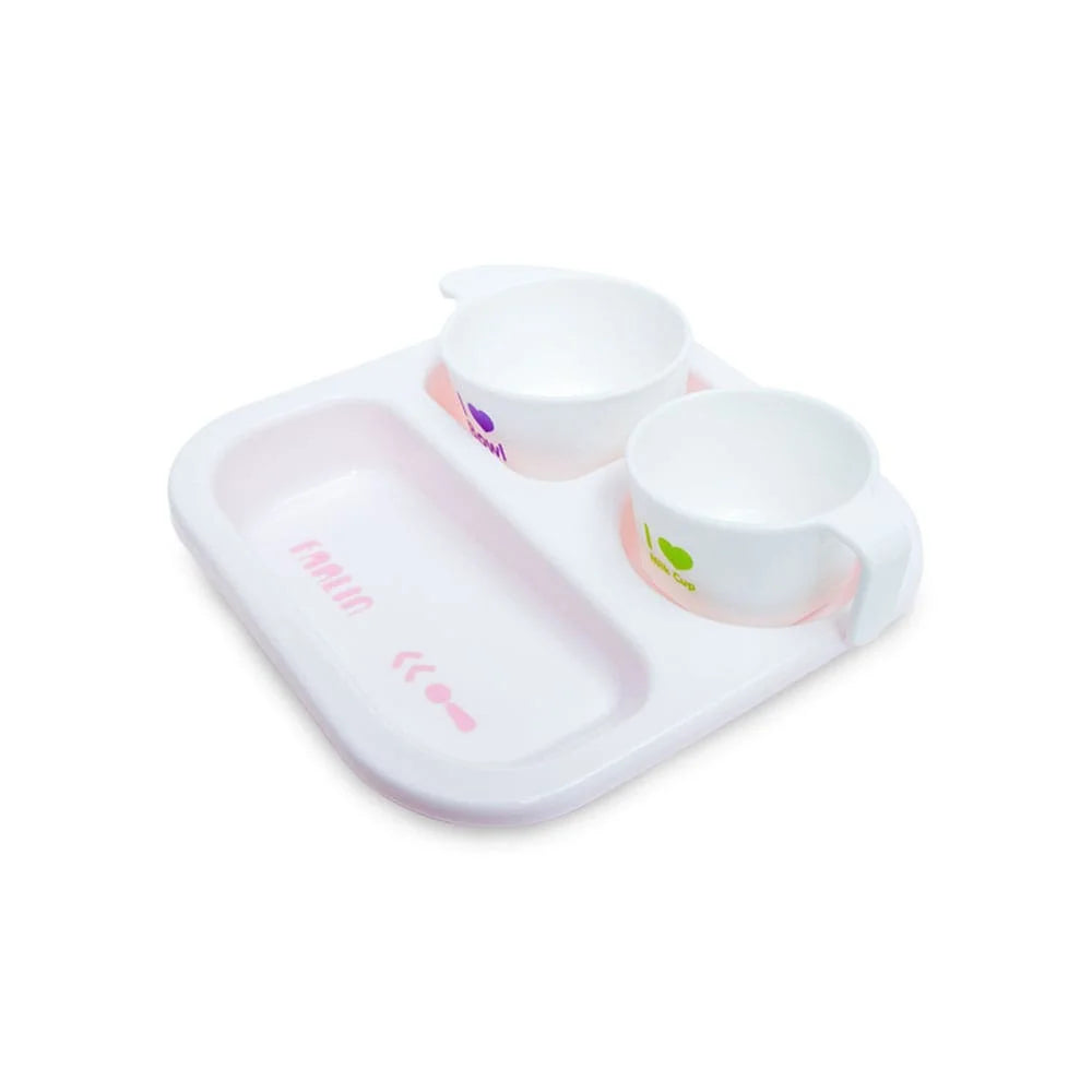 Zubaida's Farlin Feeding Set for Baby PE-PA Pink - AH-20009 - Zubaidas Official™