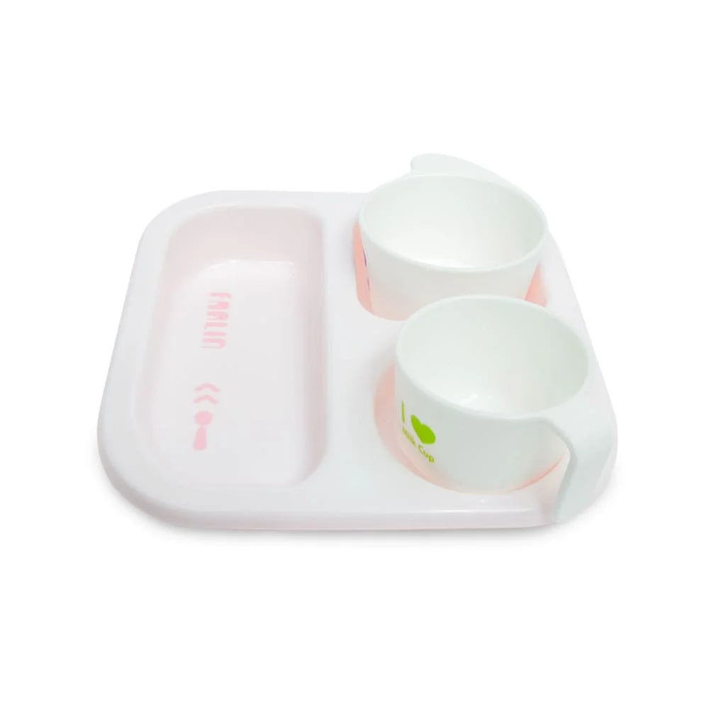 Zubaida's Farlin Feeding Set for Baby PE-PA Pink - AH-20009 - Zubaidas Official™