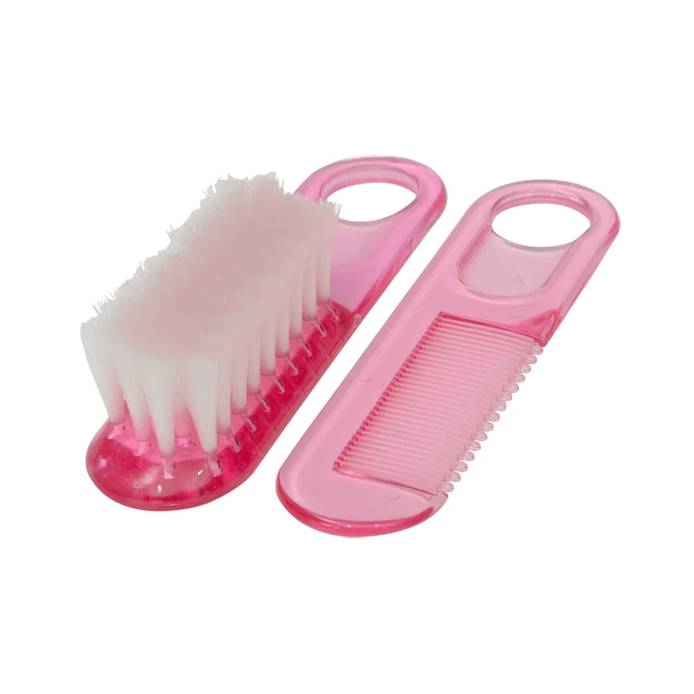 Zubaida's Farlin Comb And Brush Set Pink - BF-150 - Zubaidas Official™