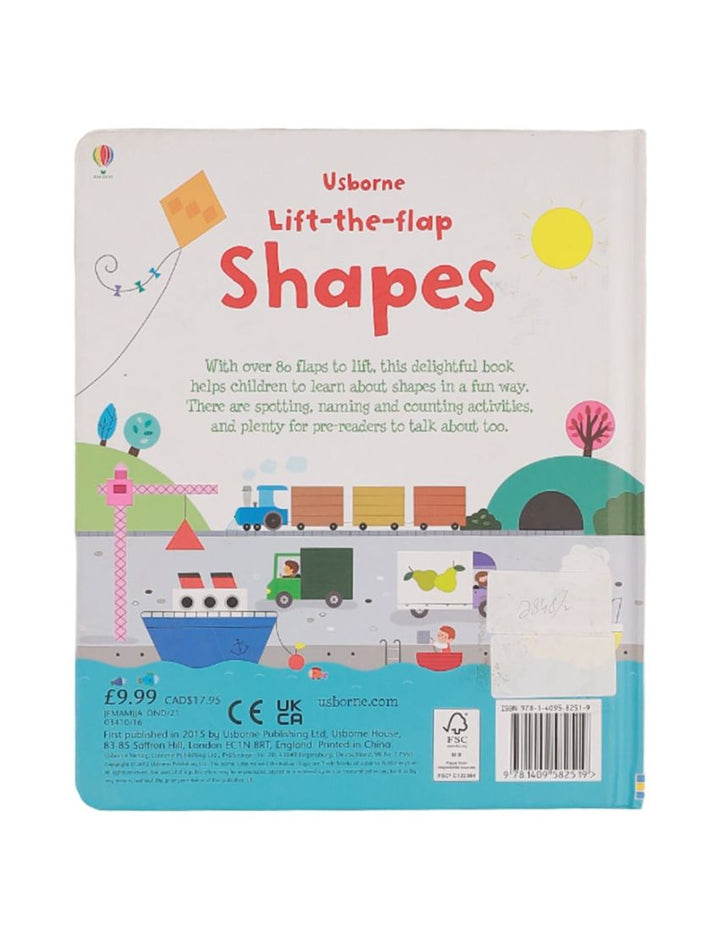 Zubaida's Book: Lift-the-flap Shapes - Zubaidas Official™