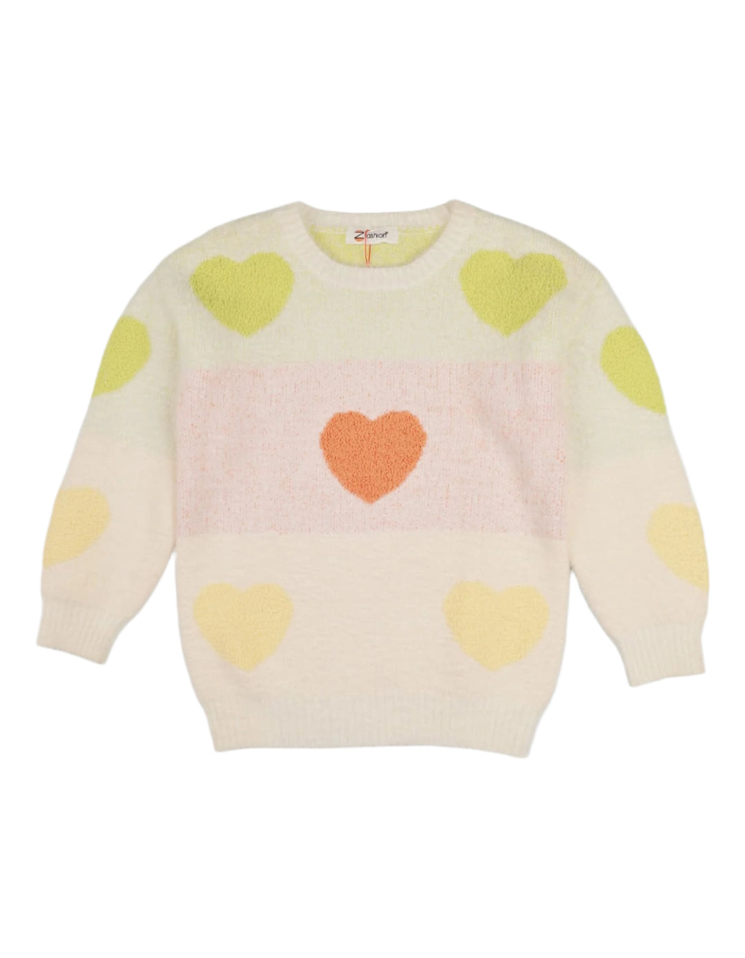 Zubaida's Sweater Adorable Heart-Patterned - Zubaidas Official™