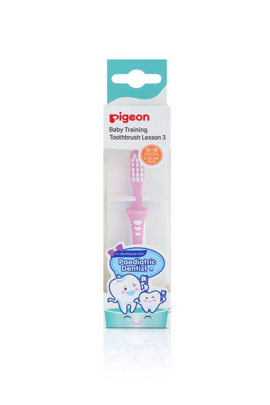 Zubaida's Pigeon Training Toothbrush Lesson 3 Pink - K78341-1 - Zubaidas Official™