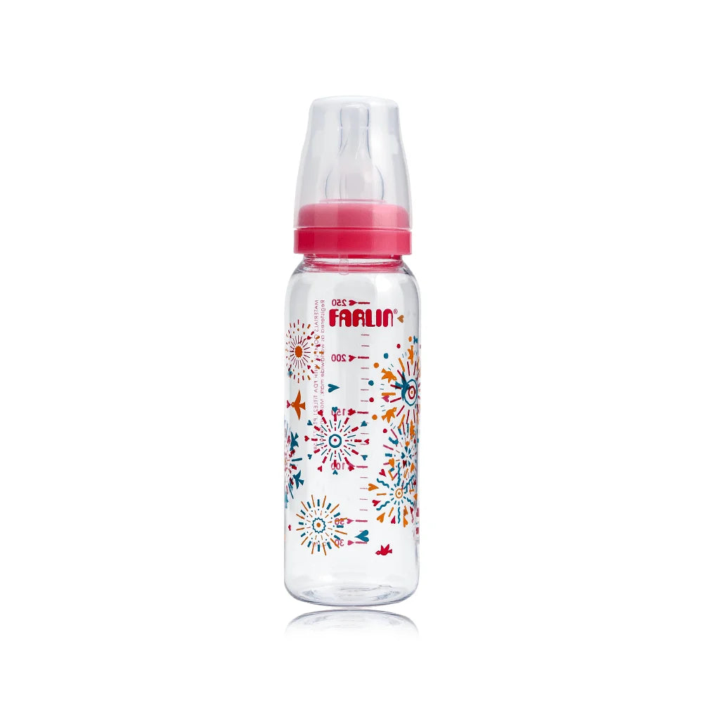 Zubaida's Farlin Pastel Feeding Bottle 9 Oz Pink - NF-767 - Zubaidas Official™