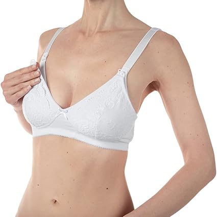 Zubaida's Chicco Nursing Bra Cotton White (Chi-00021162000620) - Zubaidas Official™