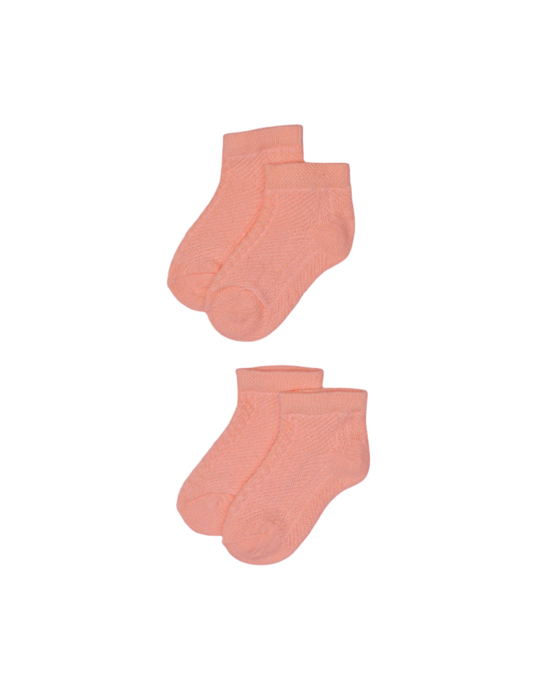 Socks Knitted Light Orange Pack of 2 - Zubaidas Official™