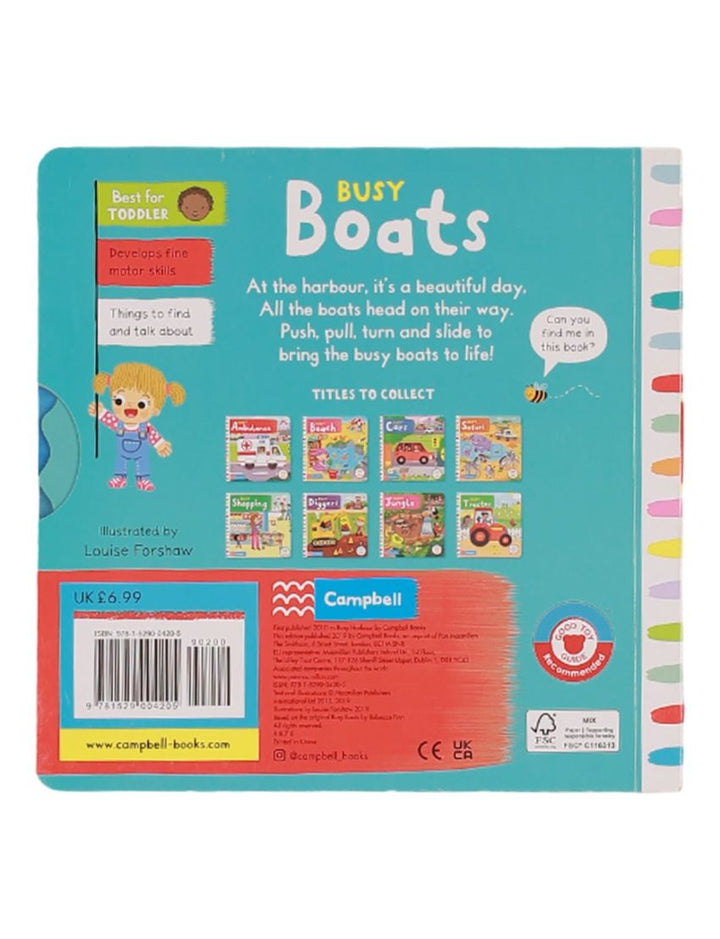 Zubaida's Book: Busy Boats Book for Kids - Zubaidas Official™