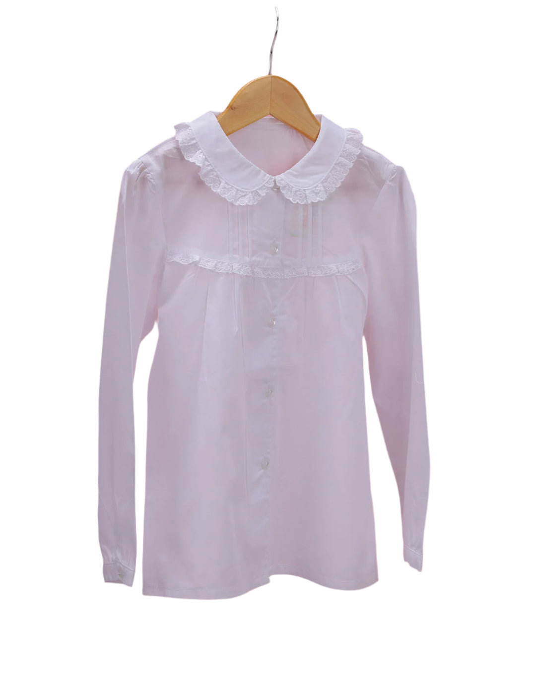 Zubaida's Top Peter Pan Collar With Lace Trim - Zubaidas Official™