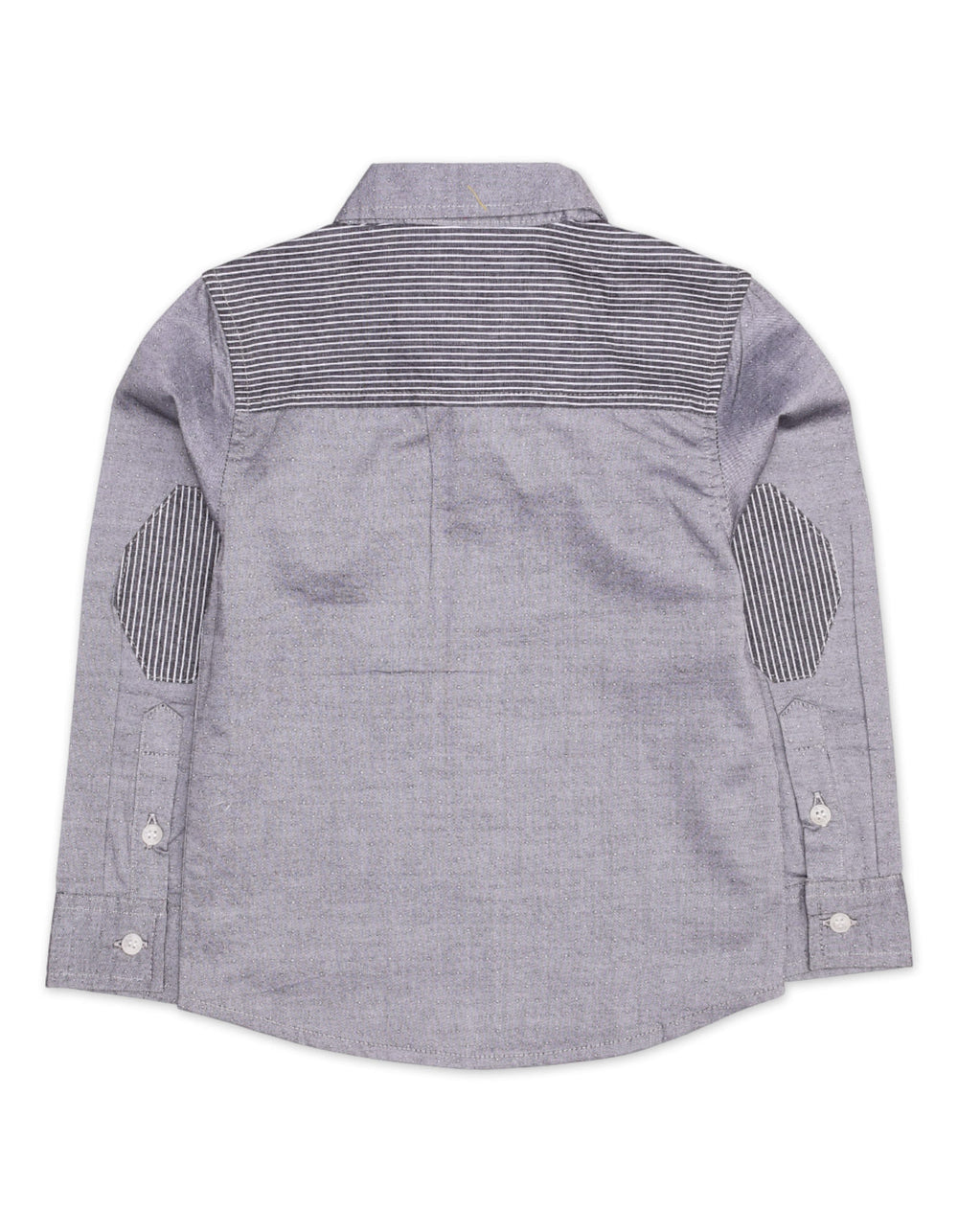 Zubaida's Full Sleeves Striped Panel Shirt - Zubaidas Official™